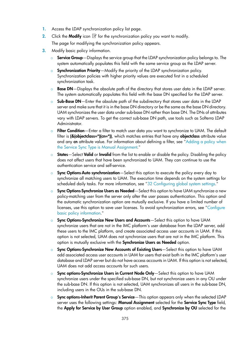 H3C Technologies H3C Intelligent Management Center User Manual | Page 393 / 641