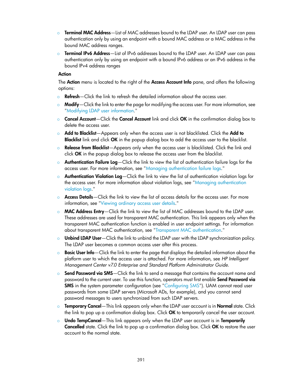H3C Technologies H3C Intelligent Management Center User Manual | Page 409 / 641