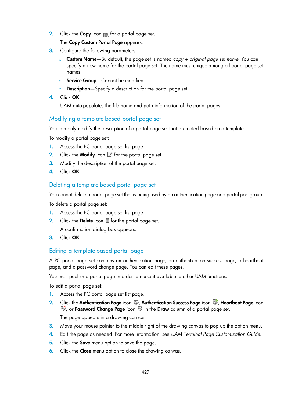 H3C Technologies H3C Intelligent Management Center User Manual | Page 445 / 641