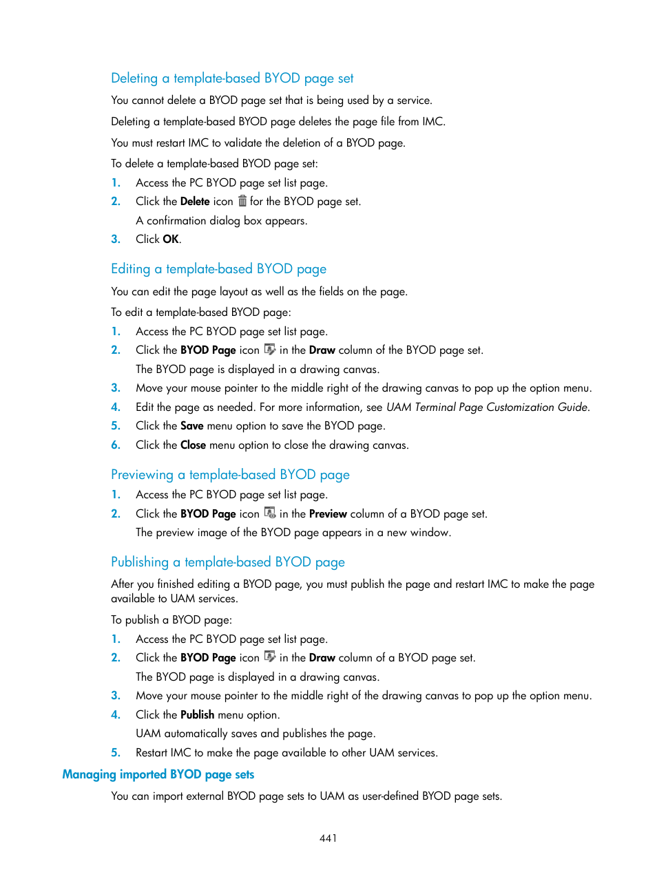 H3C Technologies H3C Intelligent Management Center User Manual | Page 459 / 641
