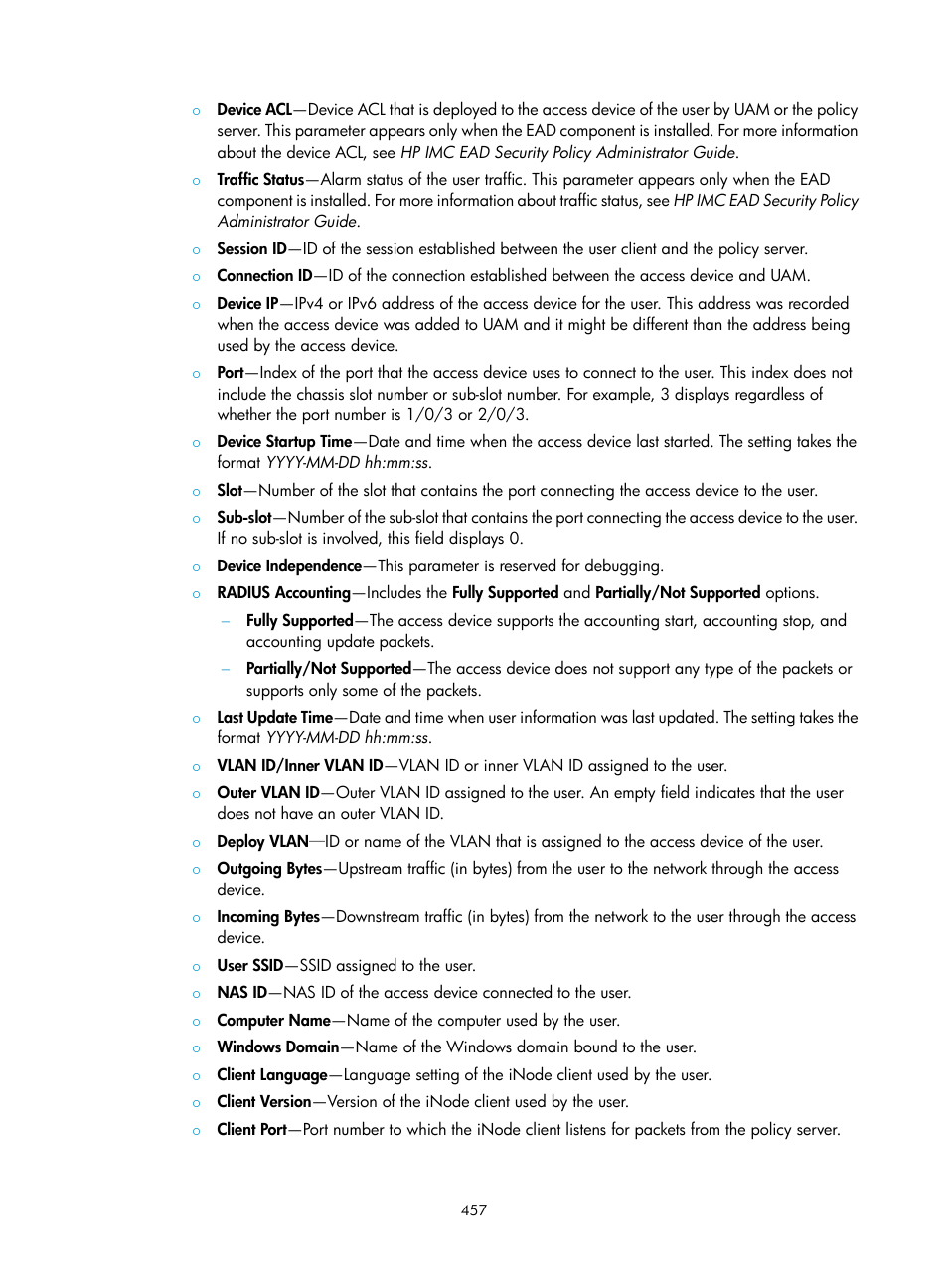 H3C Technologies H3C Intelligent Management Center User Manual | Page 475 / 641
