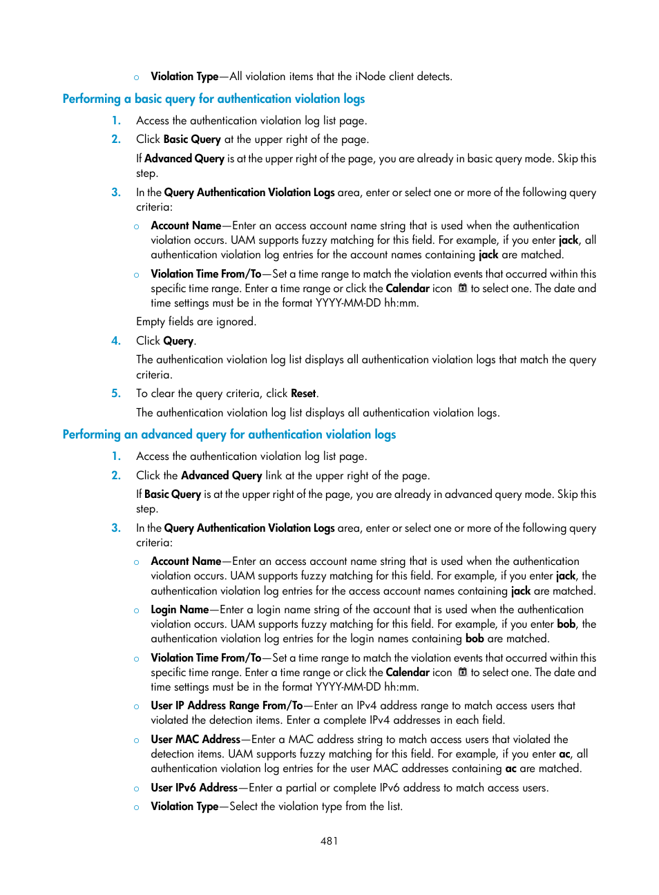 H3C Technologies H3C Intelligent Management Center User Manual | Page 499 / 641