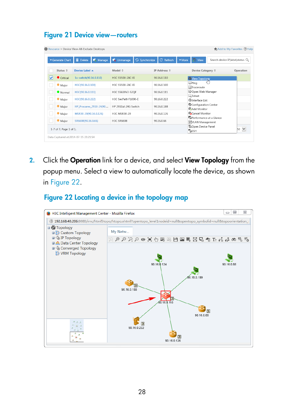 H3C Technologies H3C Intelligent Management Center User Manual | Page 37 / 111