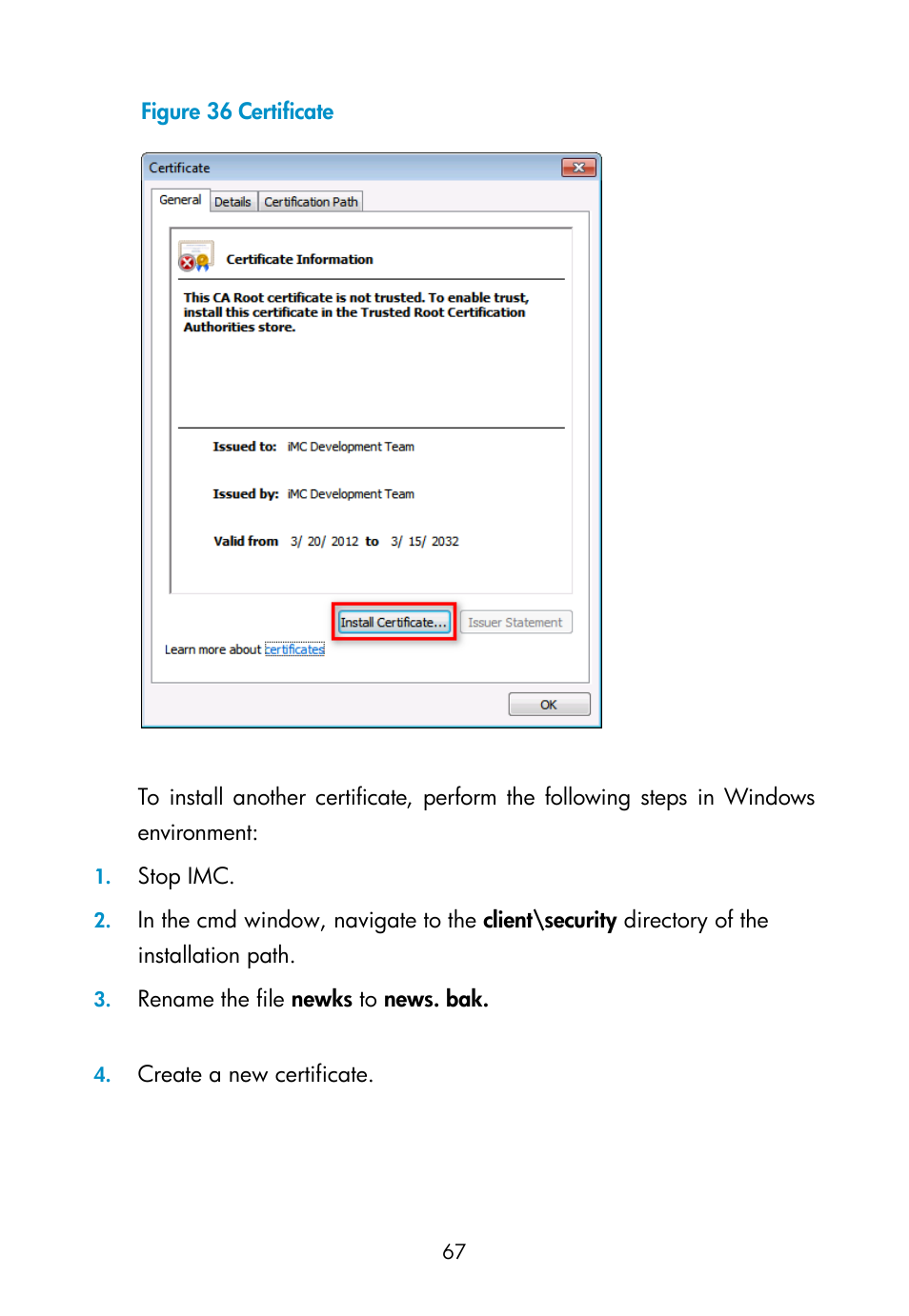 N in, Figure 36 | H3C Technologies H3C Intelligent Management Center User Manual | Page 76 / 111