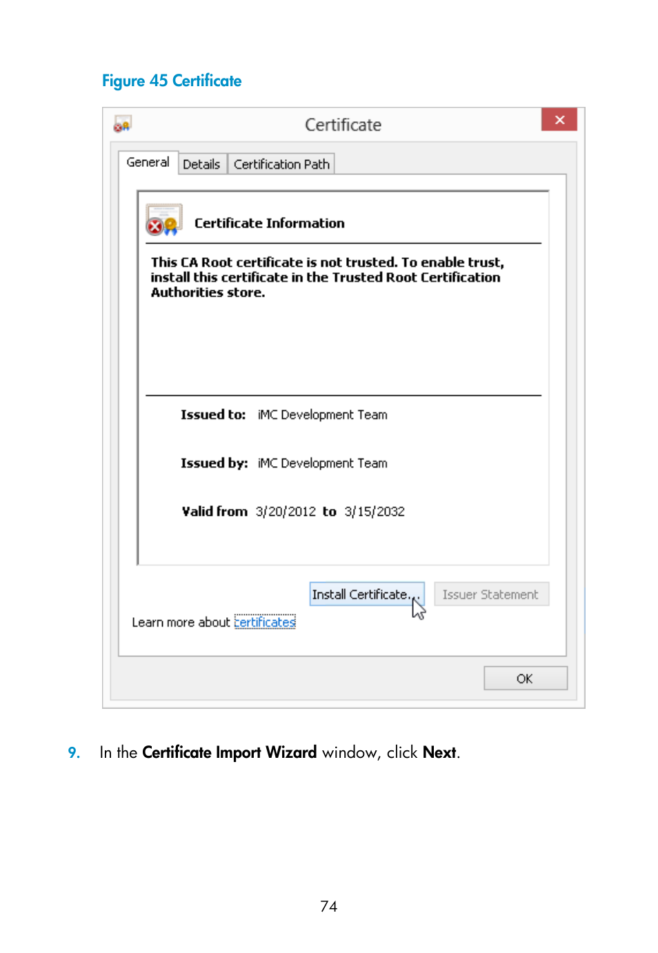 H3C Technologies H3C Intelligent Management Center User Manual | Page 83 / 111