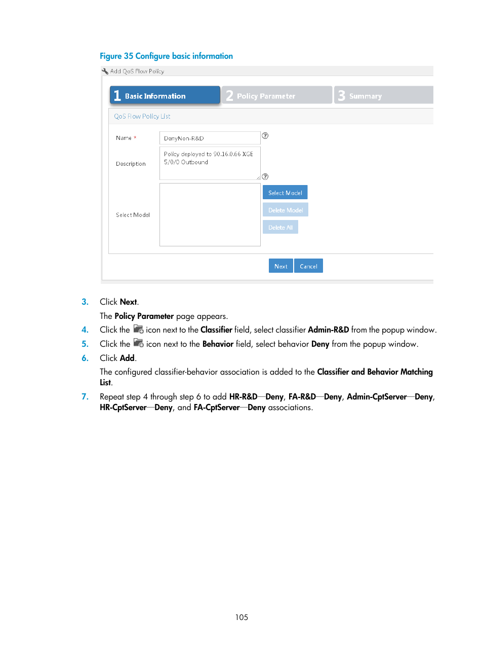 H3C Technologies H3C Intelligent Management Center User Manual | Page 113 / 129