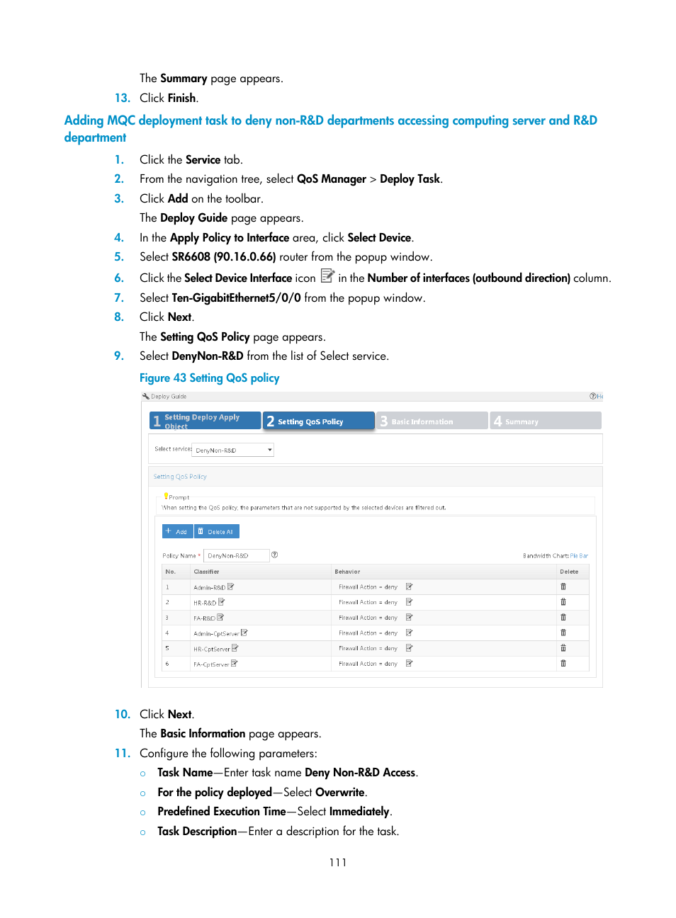 H3C Technologies H3C Intelligent Management Center User Manual | Page 119 / 129