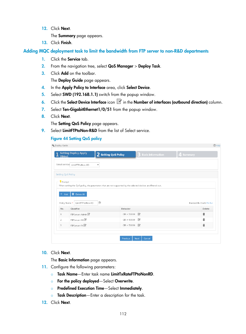 H3C Technologies H3C Intelligent Management Center User Manual | Page 120 / 129