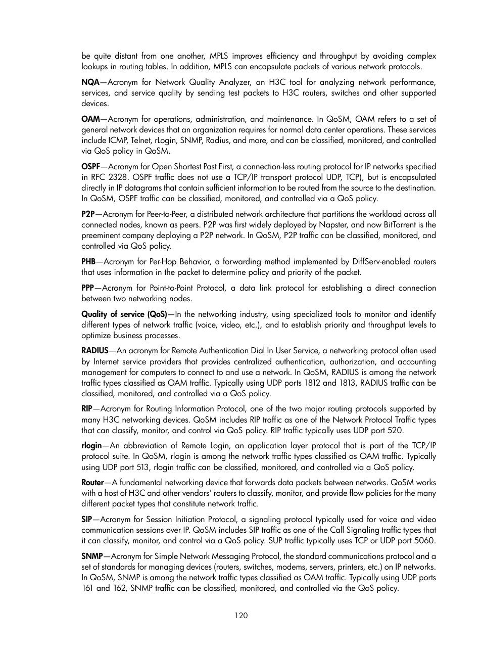 H3C Technologies H3C Intelligent Management Center User Manual | Page 128 / 129