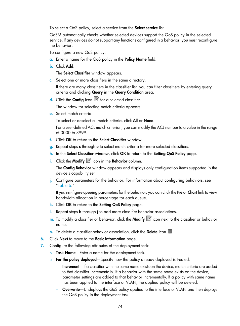 H3C Technologies H3C Intelligent Management Center User Manual | Page 82 / 129