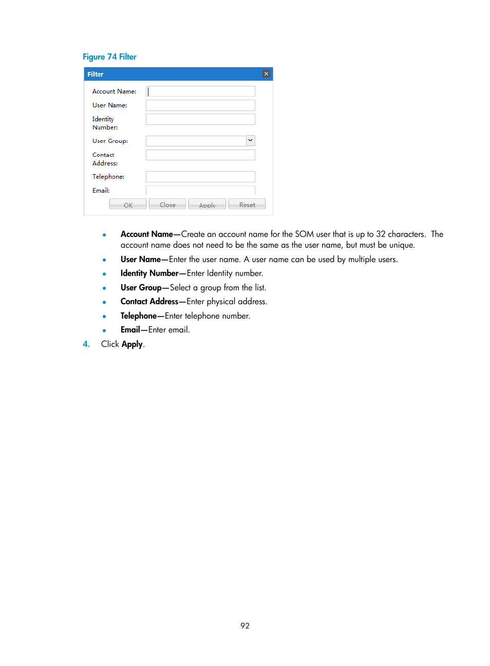 H3C Technologies H3C Intelligent Management Center User Manual | Page 100 / 105