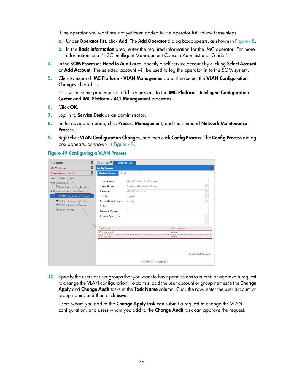 H3C Technologies H3C Intelligent Management Center User Manual | Page 84 / 105