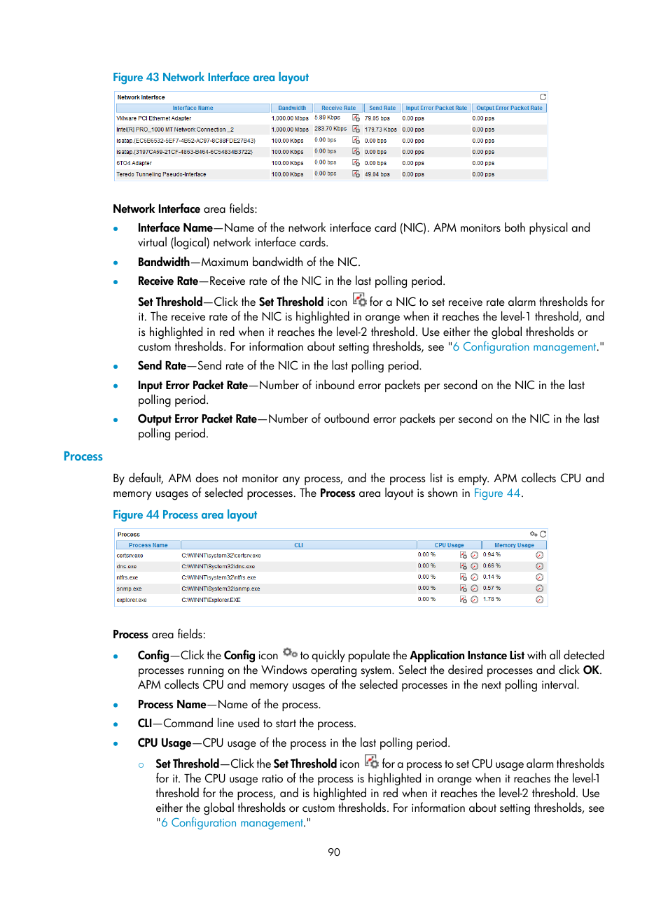 Process, Figure 43 | H3C Technologies H3C Intelligent Management Center User Manual | Page 104 / 740