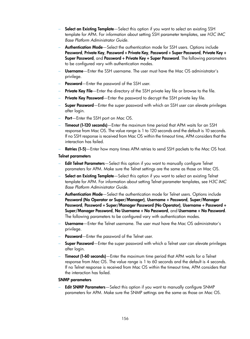 H3C Technologies H3C Intelligent Management Center User Manual | Page 170 / 740