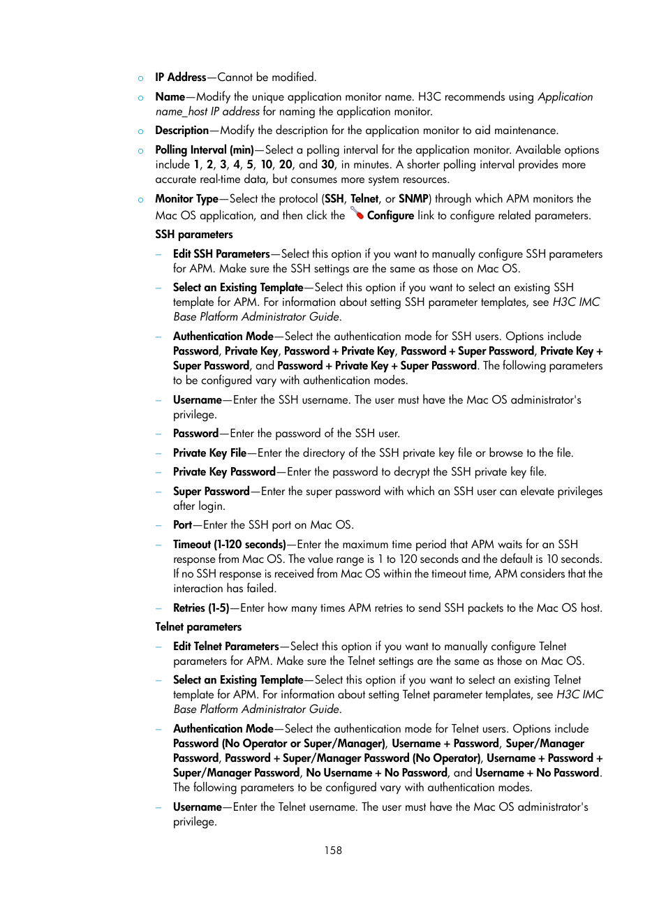 H3C Technologies H3C Intelligent Management Center User Manual | Page 172 / 740
