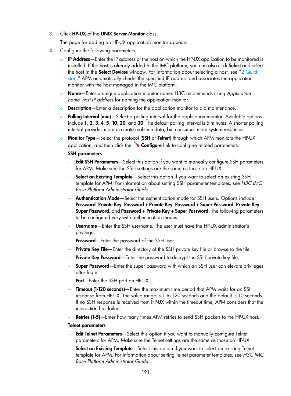H3C Technologies H3C Intelligent Management Center User Manual | Page 205 / 740