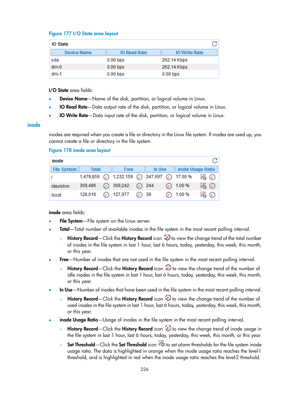 Inode, N in, Figure 177 | H3C Technologies H3C Intelligent Management Center User Manual | Page 240 / 740