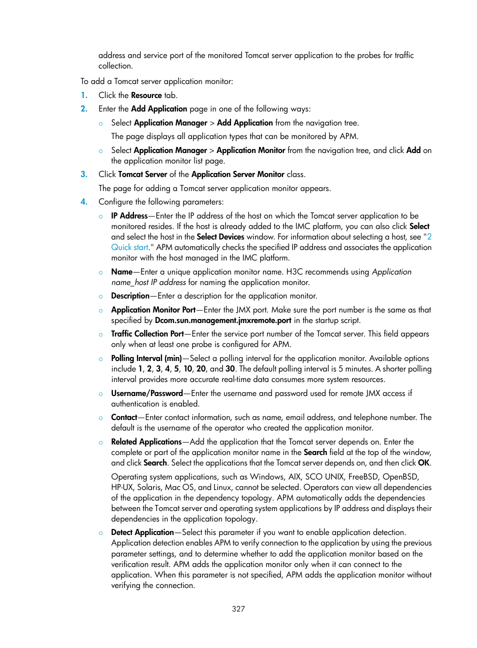 H3C Technologies H3C Intelligent Management Center User Manual | Page 341 / 740