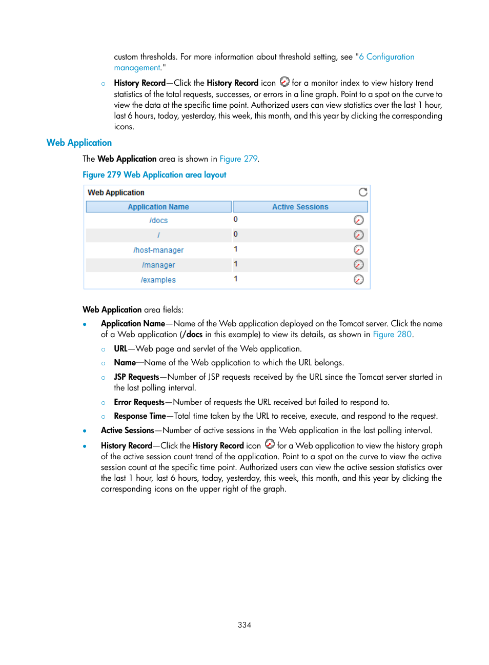 Web application | H3C Technologies H3C Intelligent Management Center User Manual | Page 348 / 740