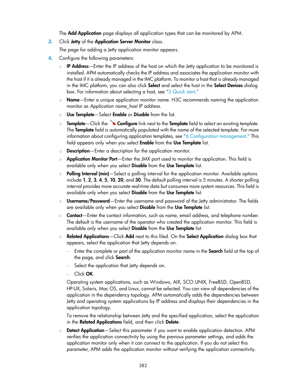 H3C Technologies H3C Intelligent Management Center User Manual | Page 396 / 740