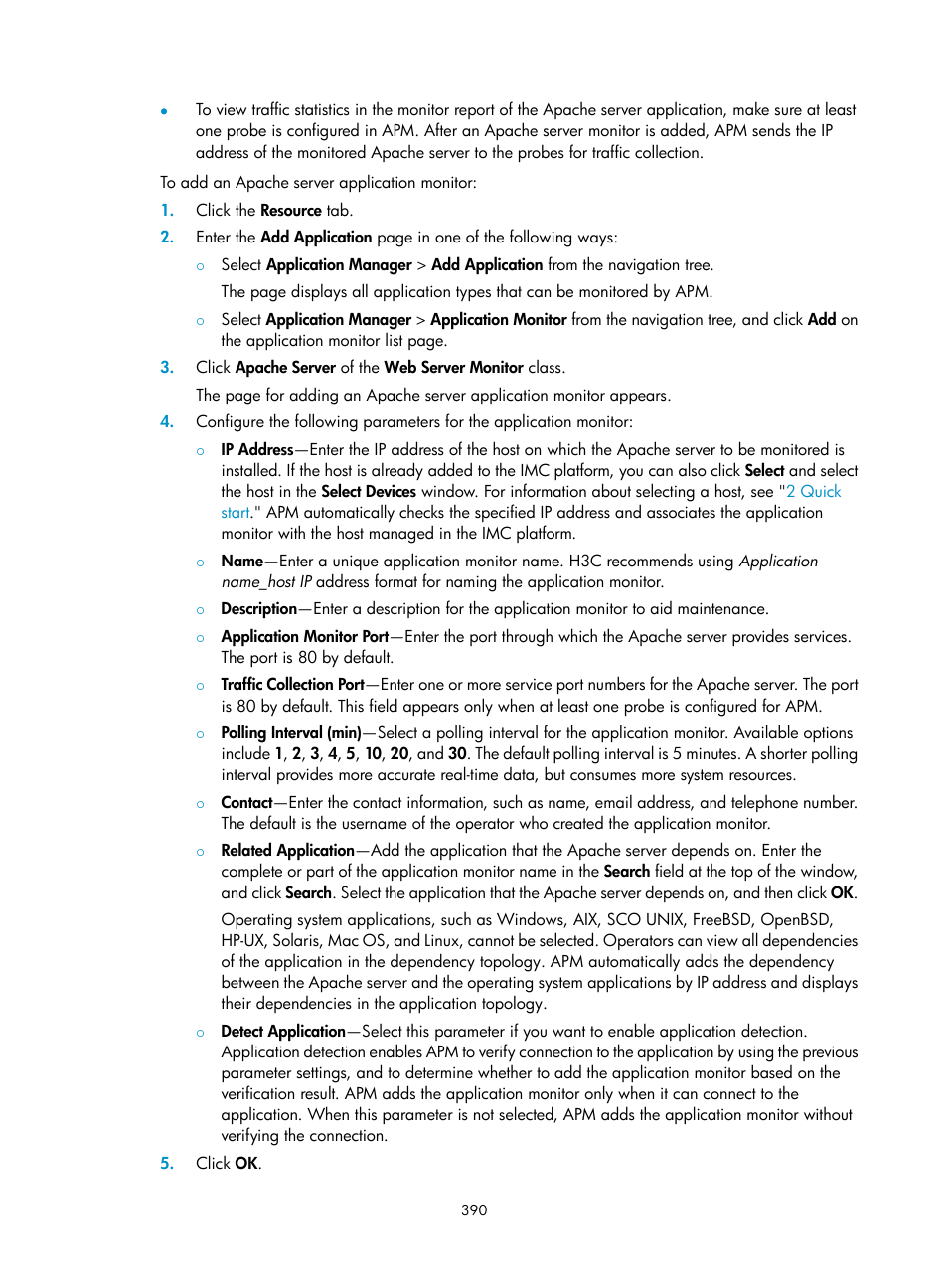 H3C Technologies H3C Intelligent Management Center User Manual | Page 404 / 740