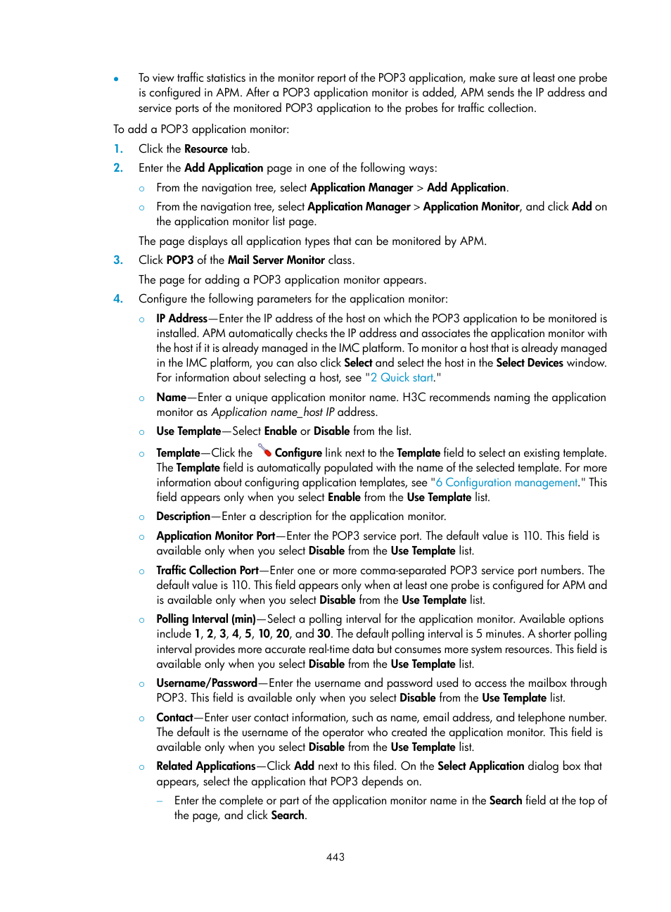 H3C Technologies H3C Intelligent Management Center User Manual | Page 457 / 740