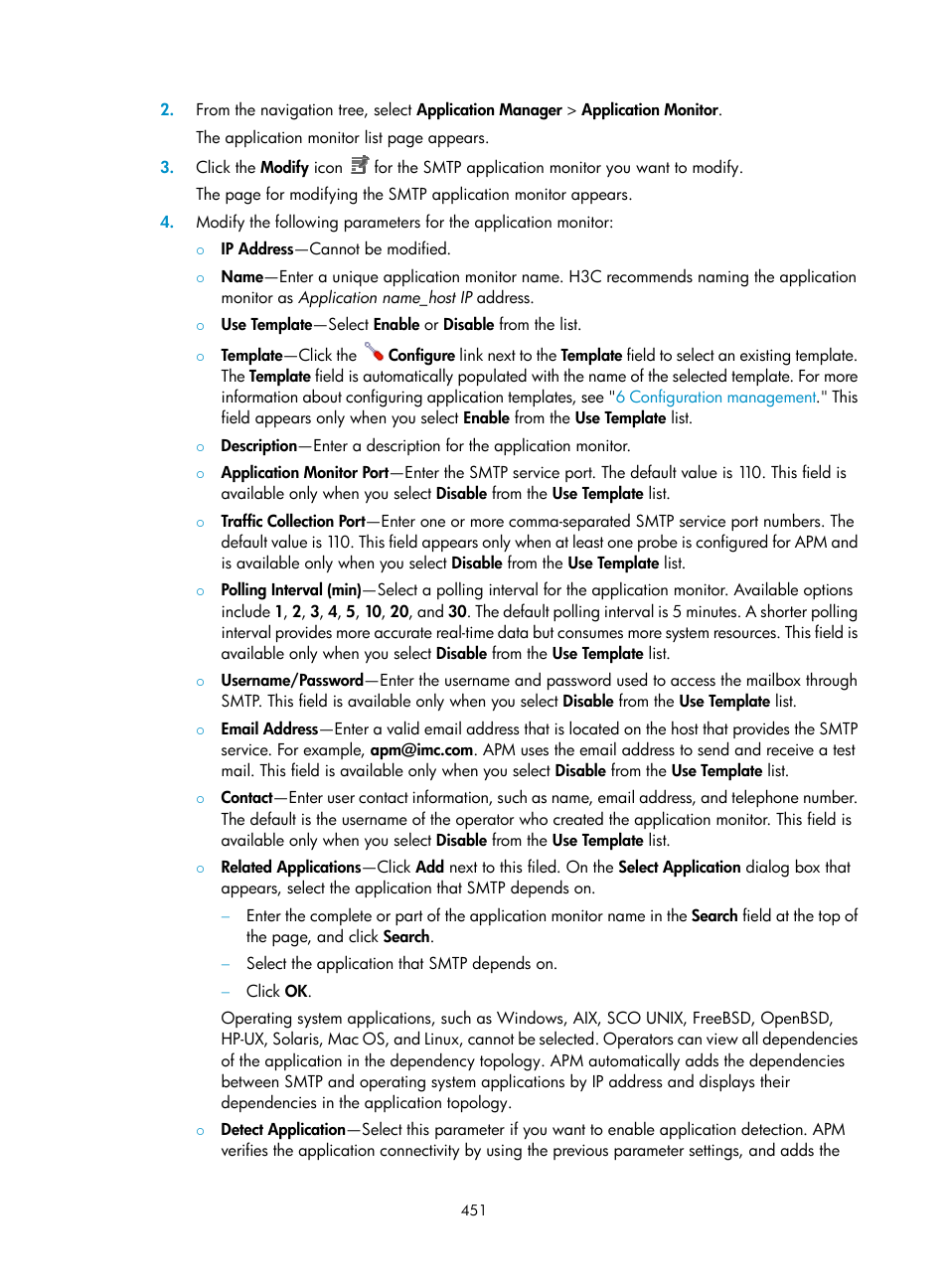 H3C Technologies H3C Intelligent Management Center User Manual | Page 465 / 740