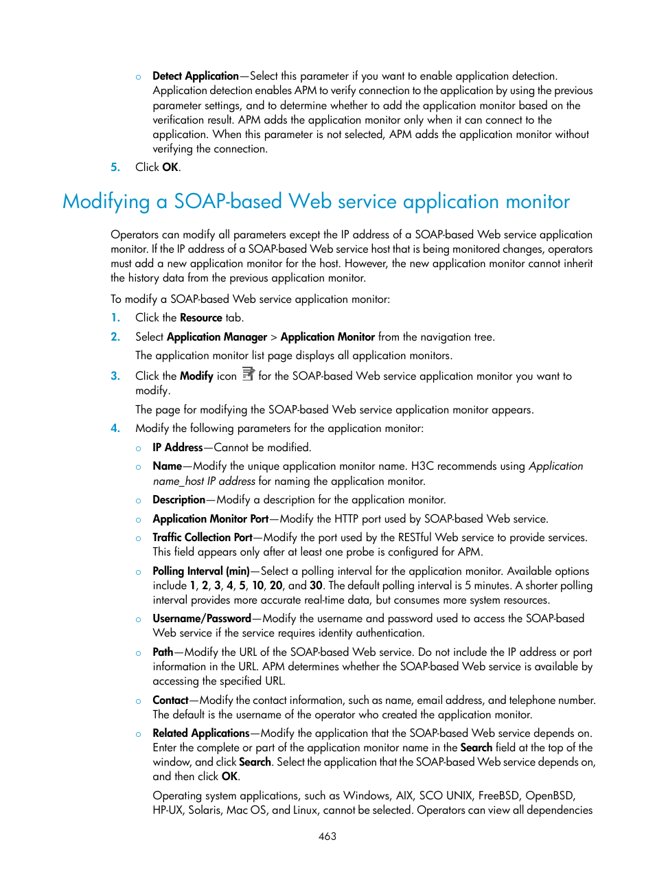 H3C Technologies H3C Intelligent Management Center User Manual | Page 477 / 740
