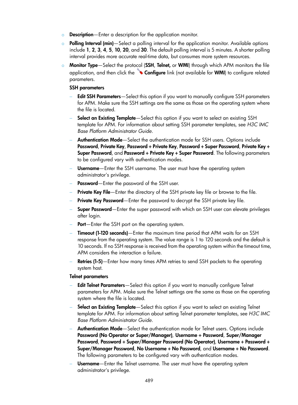 H3C Technologies H3C Intelligent Management Center User Manual | Page 503 / 740