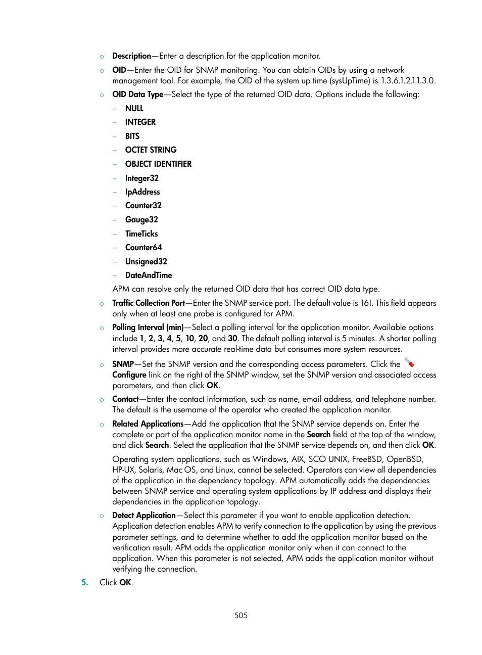 H3C Technologies H3C Intelligent Management Center User Manual | Page 519 / 740