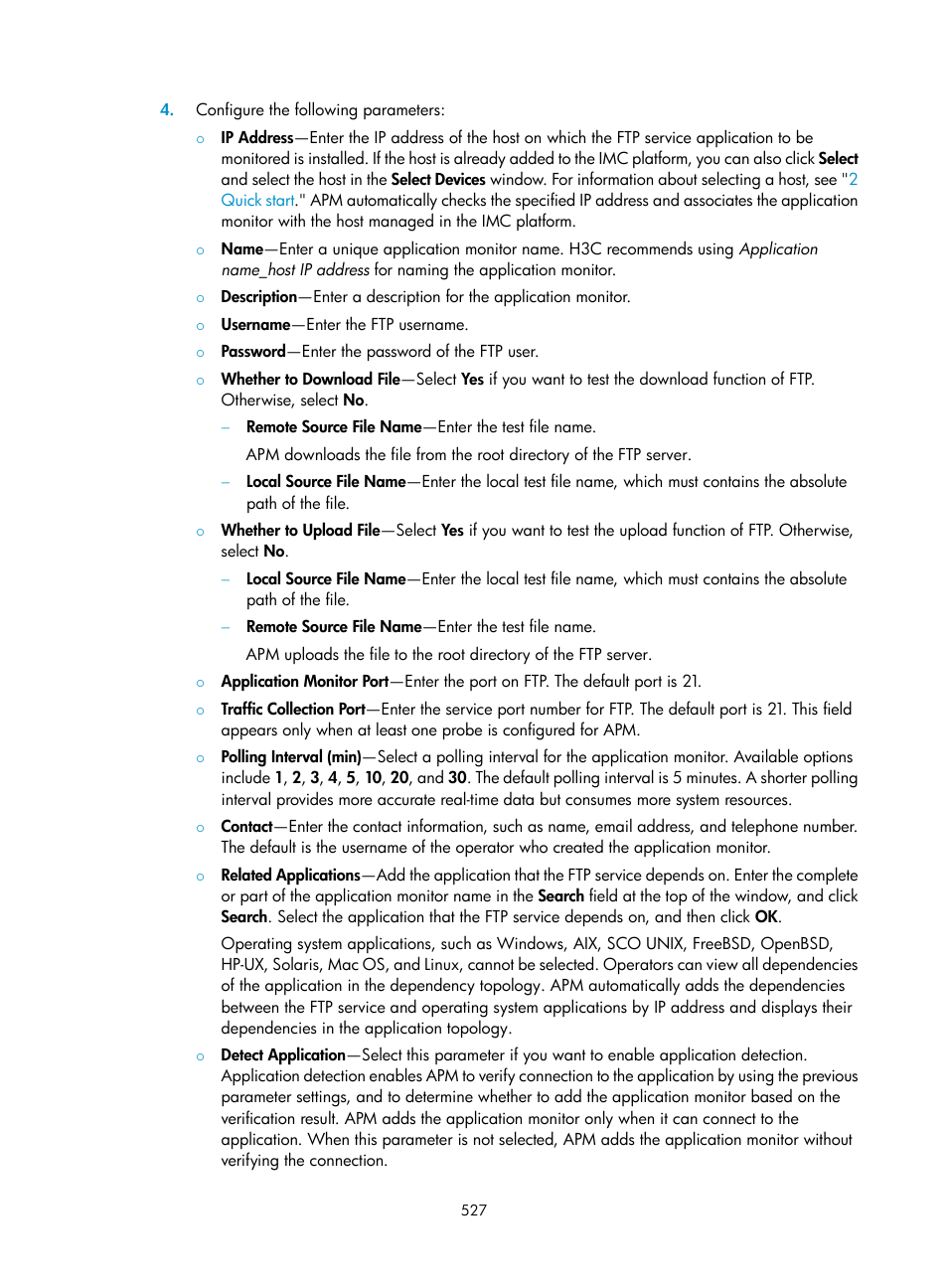 H3C Technologies H3C Intelligent Management Center User Manual | Page 541 / 740