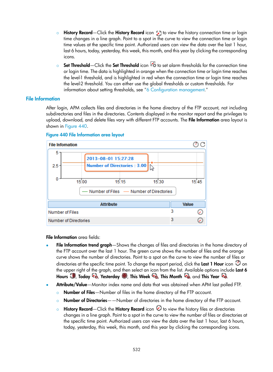 File information | H3C Technologies H3C Intelligent Management Center User Manual | Page 546 / 740