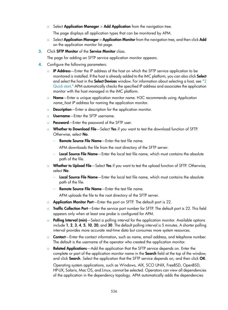 H3C Technologies H3C Intelligent Management Center User Manual | Page 550 / 740