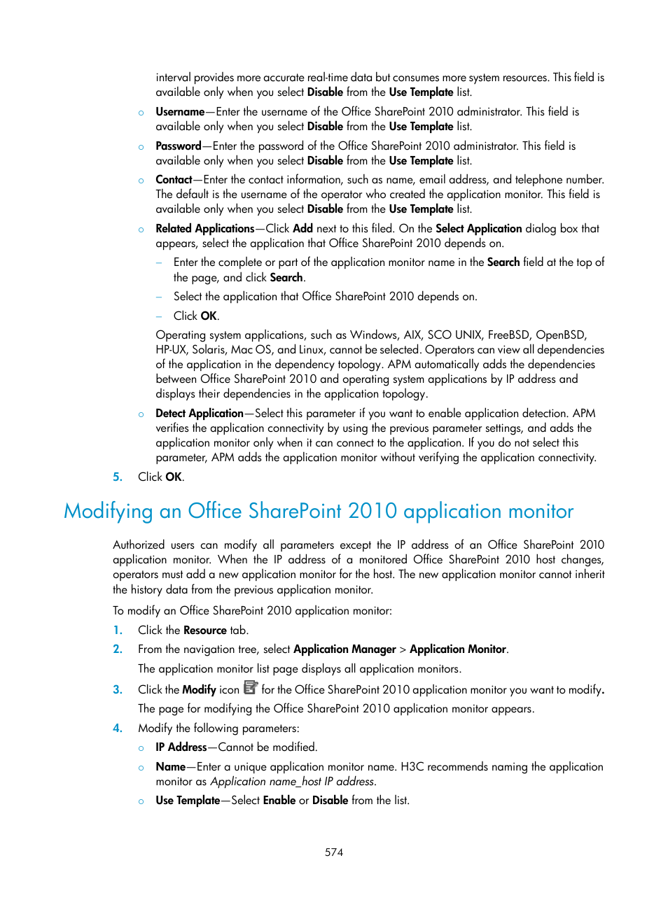 H3C Technologies H3C Intelligent Management Center User Manual | Page 588 / 740