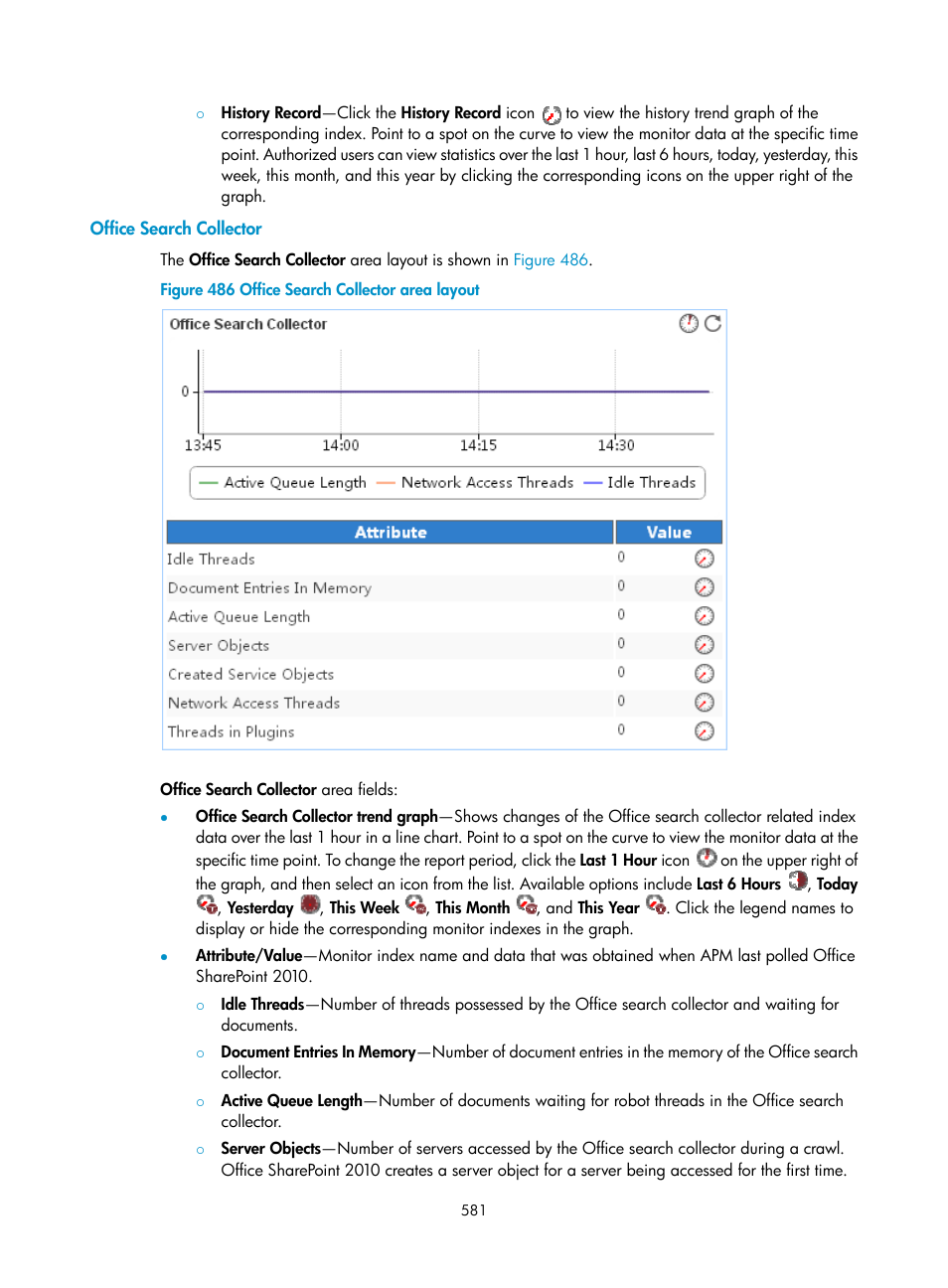 Office search collector | H3C Technologies H3C Intelligent Management Center User Manual | Page 595 / 740
