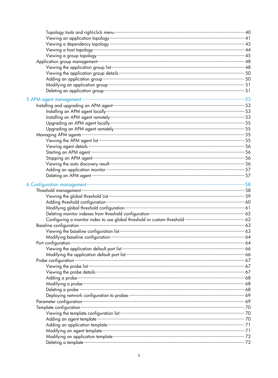 H3C Technologies H3C Intelligent Management Center User Manual | Page 8 / 740