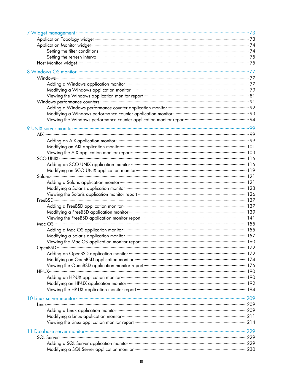 H3C Technologies H3C Intelligent Management Center User Manual | Page 9 / 740
