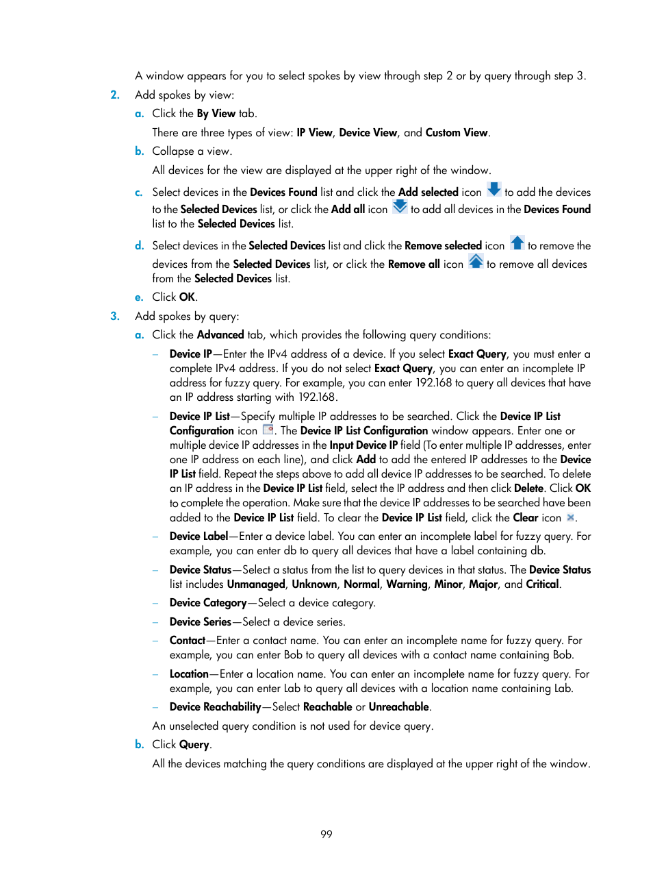 H3C Technologies H3C Intelligent Management Center User Manual | Page 109 / 213