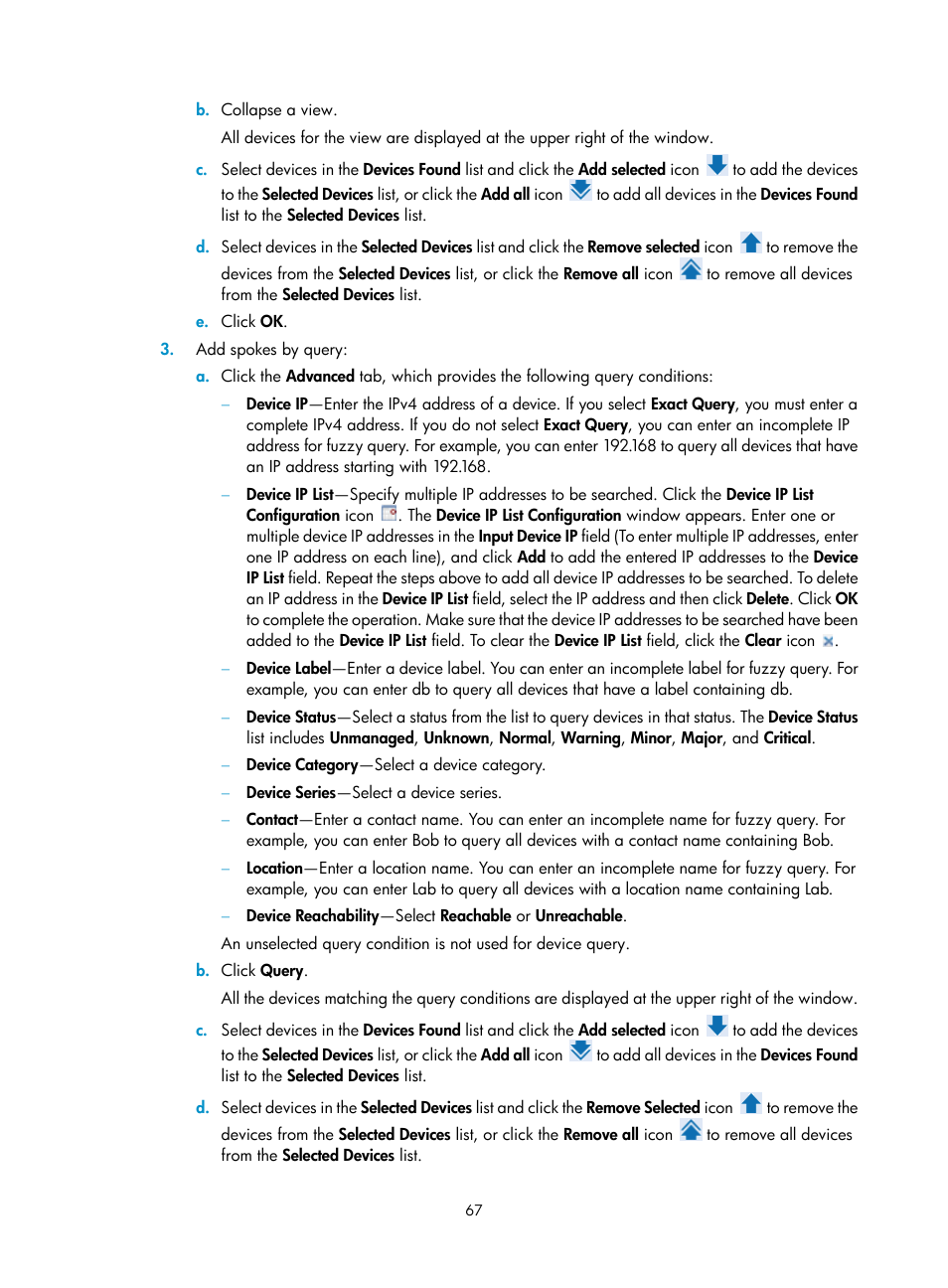 H3C Technologies H3C Intelligent Management Center User Manual | Page 77 / 213