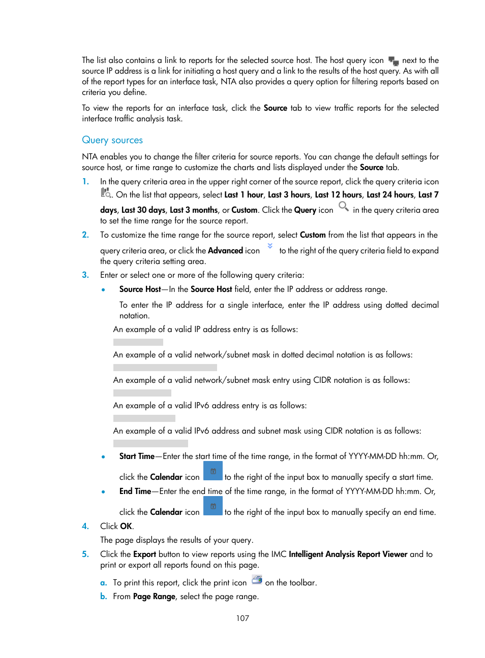 Query sources | H3C Technologies H3C Intelligent Management Center User Manual | Page 117 / 371