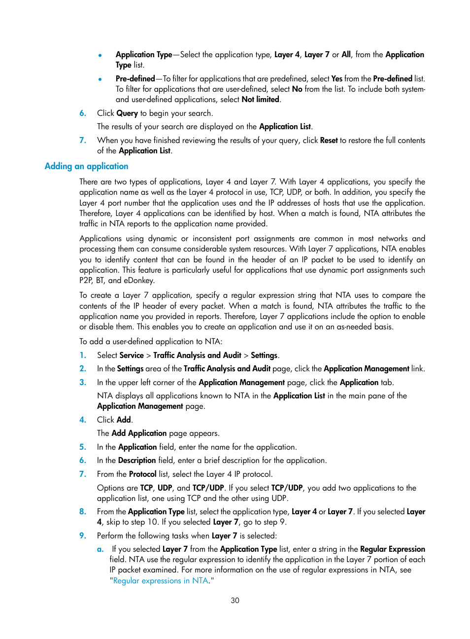 Adding an application | H3C Technologies H3C Intelligent Management Center User Manual | Page 40 / 371