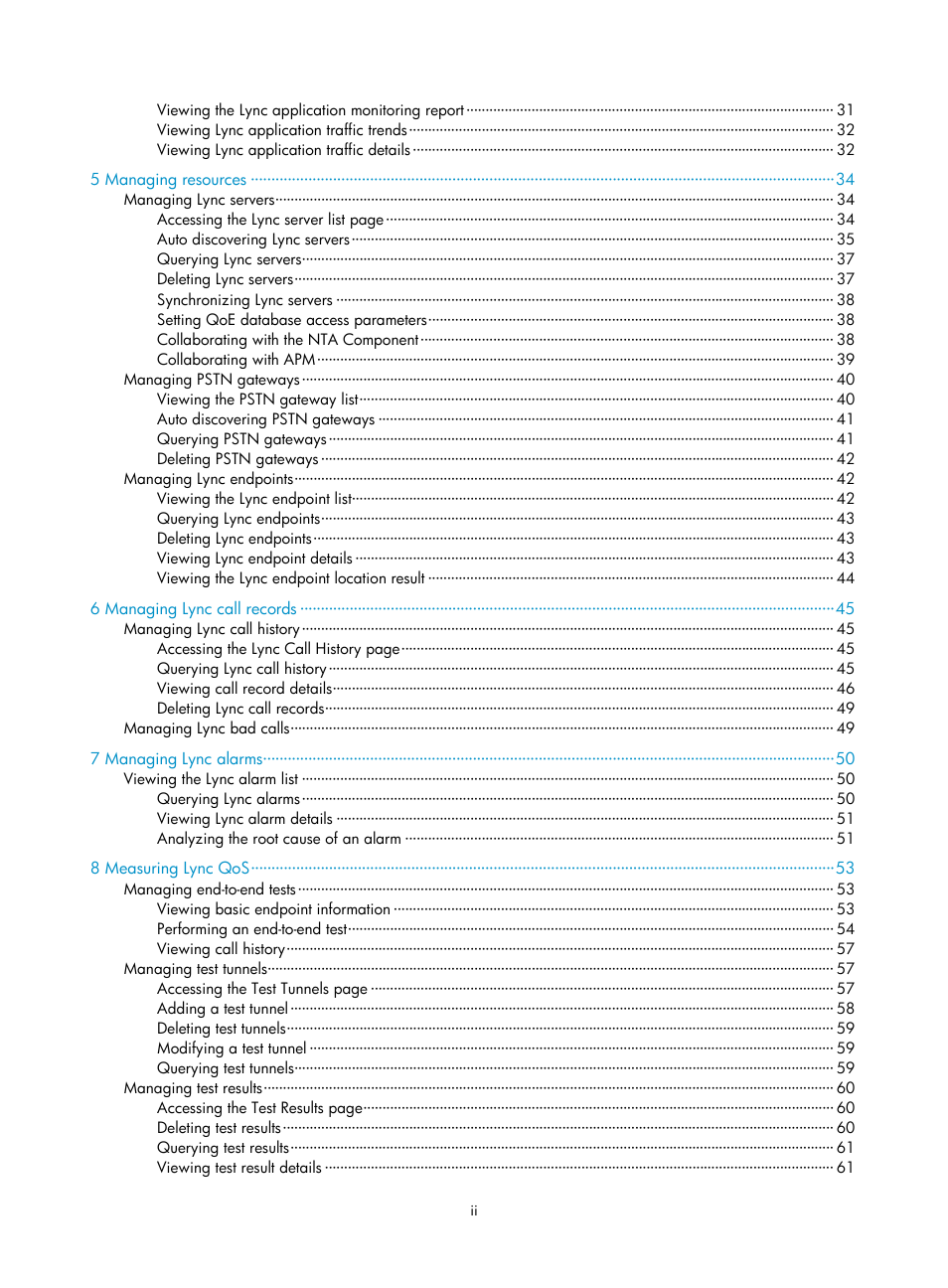 H3C Technologies H3C Intelligent Management Center User Manual | Page 8 / 78