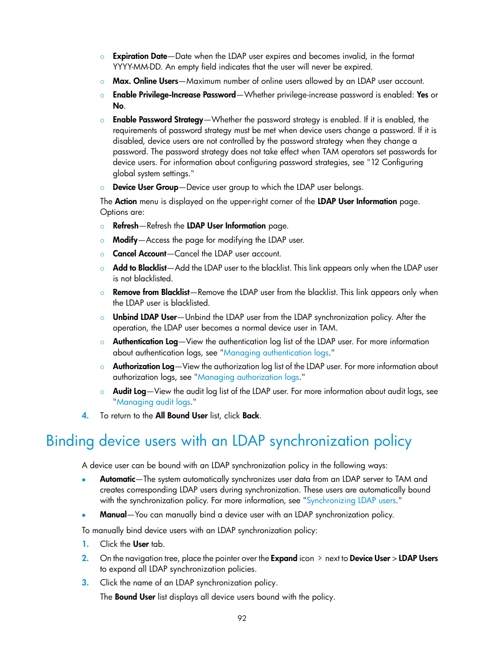 H3C Technologies H3C Intelligent Management Center User Manual | Page 101 / 137