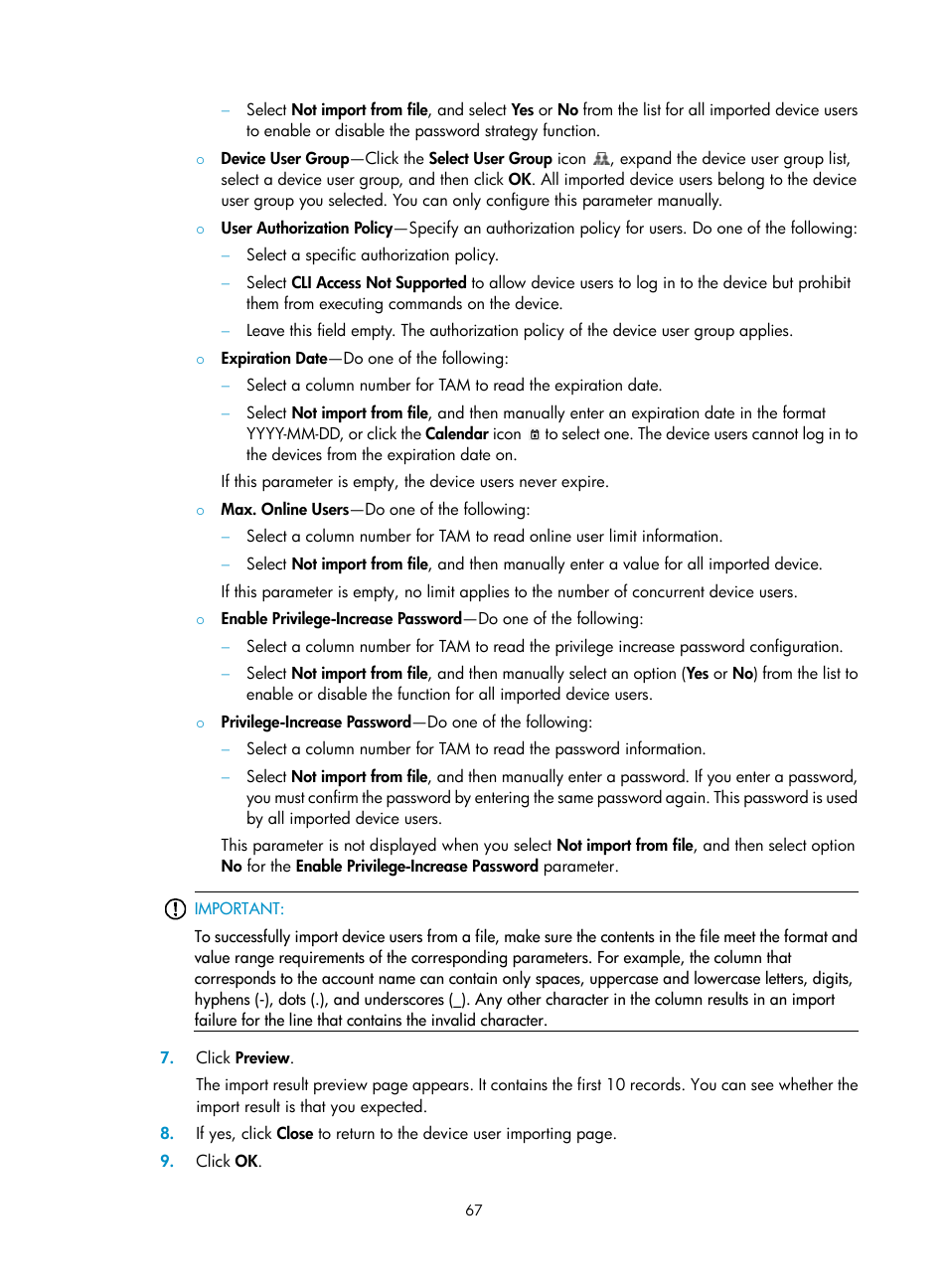 H3C Technologies H3C Intelligent Management Center User Manual | Page 76 / 137