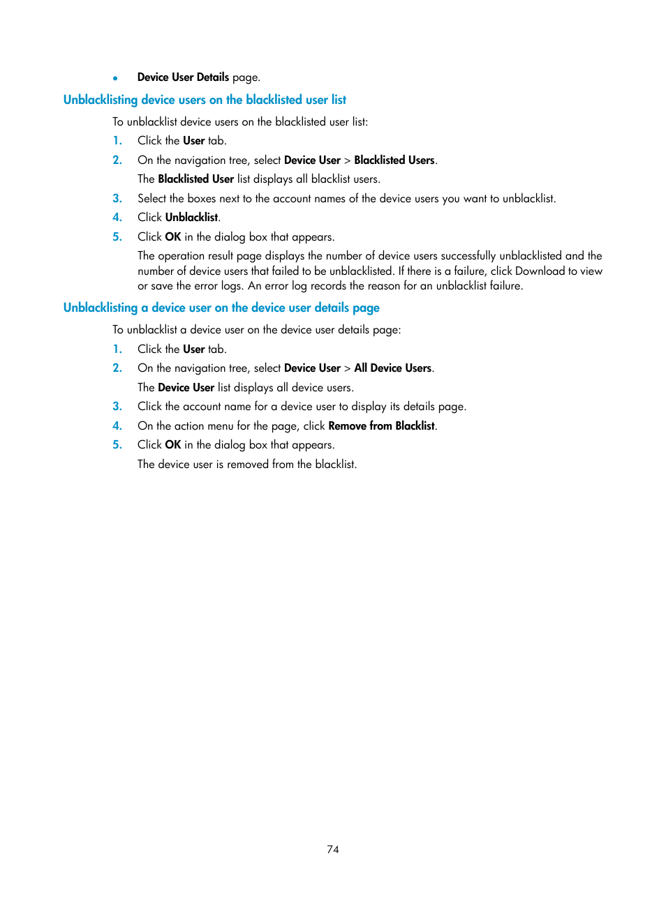 H3C Technologies H3C Intelligent Management Center User Manual | Page 83 / 137