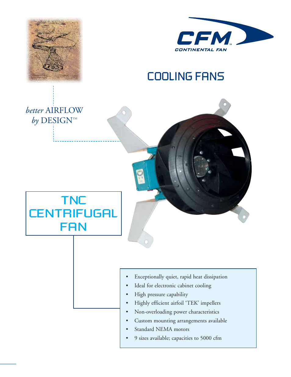 CFM TNC315-2 User Manual | 2 pages