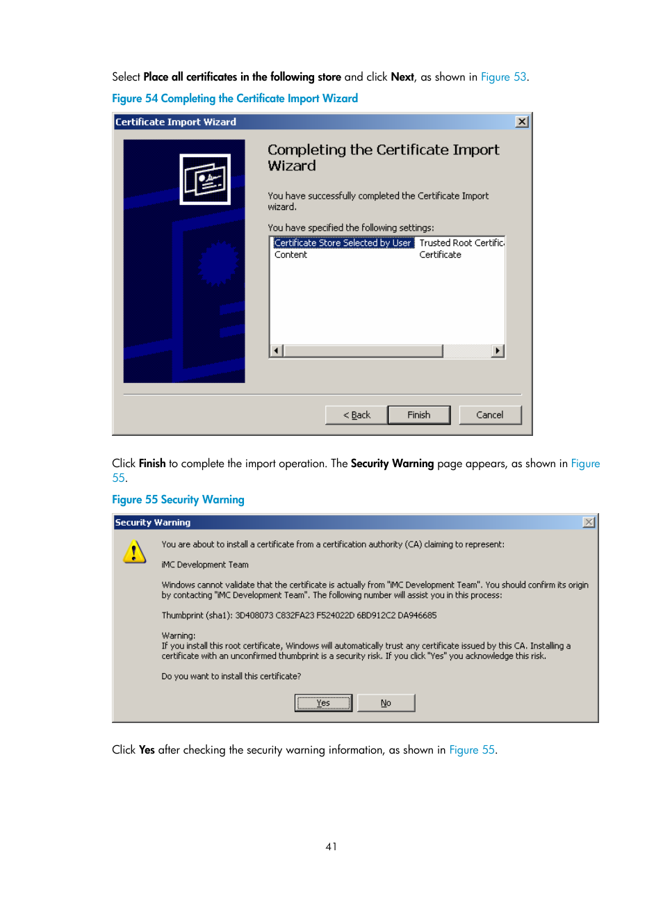 H3C Technologies H3C Intelligent Management Center User Manual | Page 45 / 49