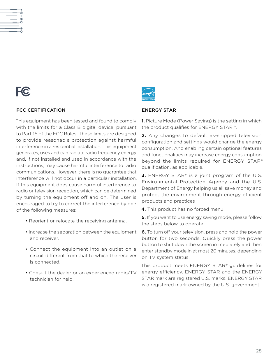 LeEco Super4 X Series 4K UHD Ecotvs User Manual | Page 28 / 31