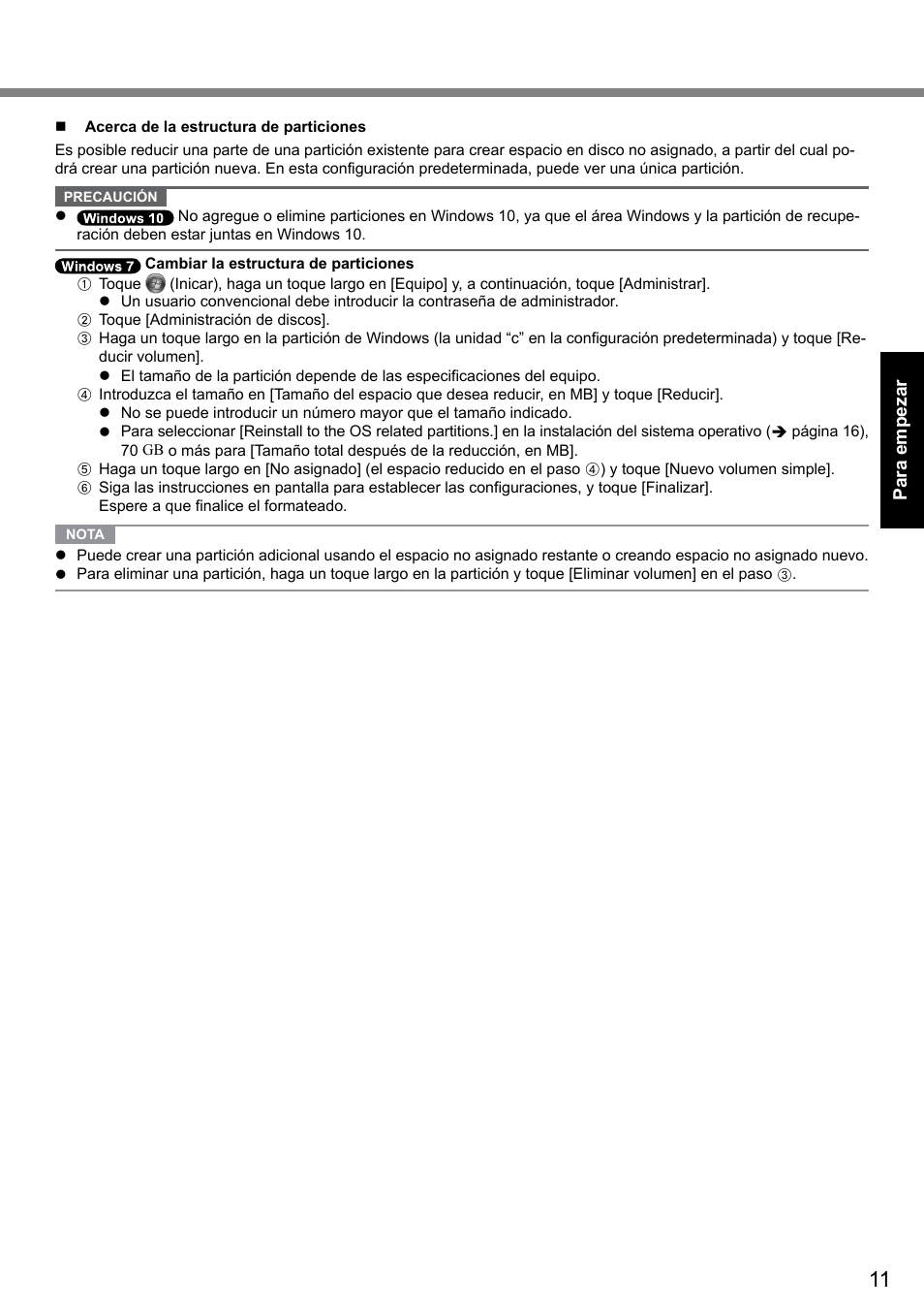Panasonic Toughbook CF-D1 User Manual | Page 11 / 31