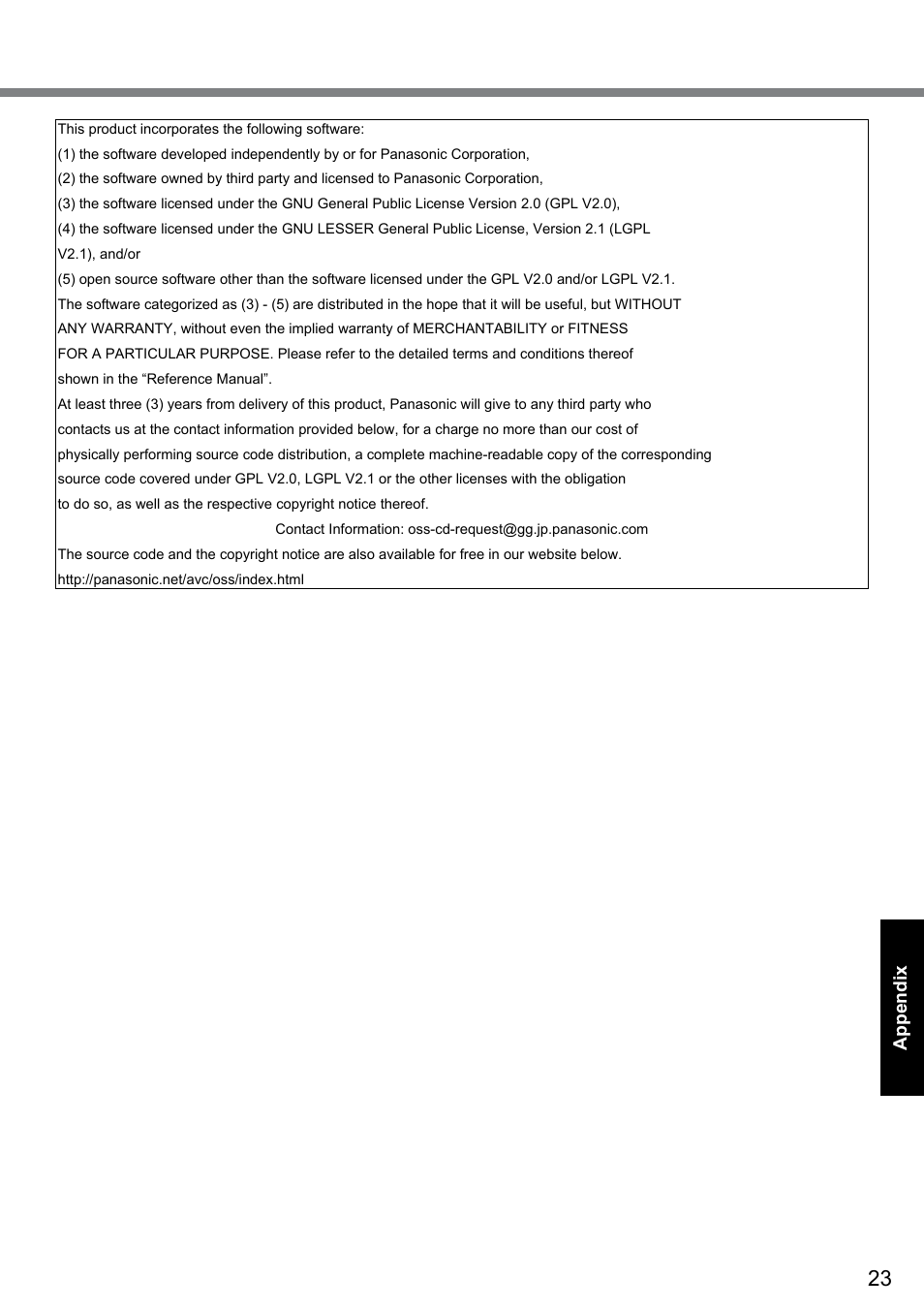 Panasonic Toughbook CF-D1 User Manual | Page 23 / 27